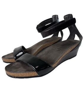 Naot Pixie Wedge Sandal Womens Shoe Size 39 US  8 / 8.5 Comfort Cork Footbed